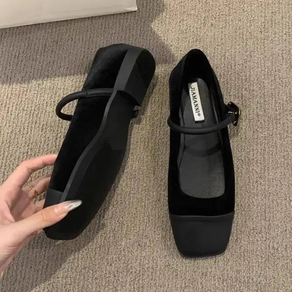 Shoes Woman 2024 Shallow Mouth Female Footwear Modis Autumn New Comfortable Dress Cute Fall Flat Mary Janes Shoes Woman 2024 Aut Buckle - Shoes Woman 2024 Shallow Mouth Female Footwear Modis Autumn New Comfortable Dress Cute Fall Flat Mary Janes Shoes Woman 2024 Aut Buckle -