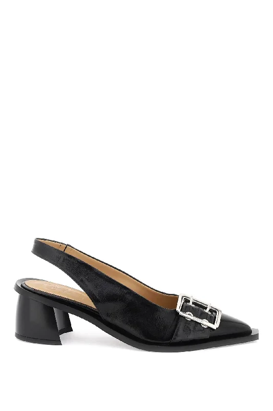 GANNI slingback décollet Artisan - Crafted Loafer Style  