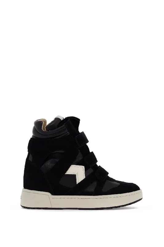 ISABEL MARANT suede leather bekett sneakers Quilted Shoe Design  