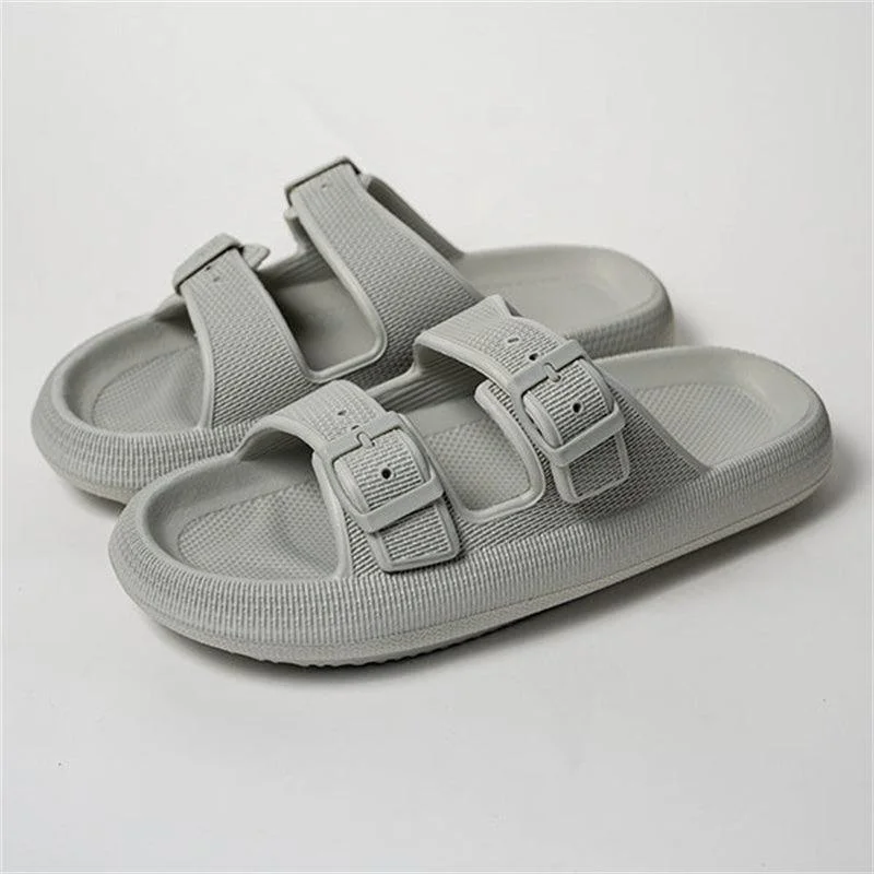 Women's Slides (Indoor / Outdoor) Buckle -