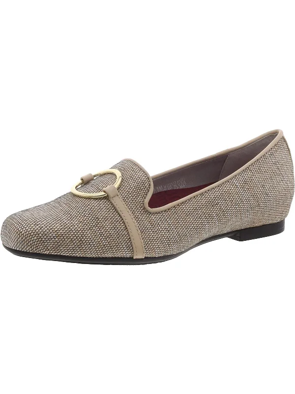 Sunisa Womens Slip On Comfort Loafers Edwardian Shoe Look  