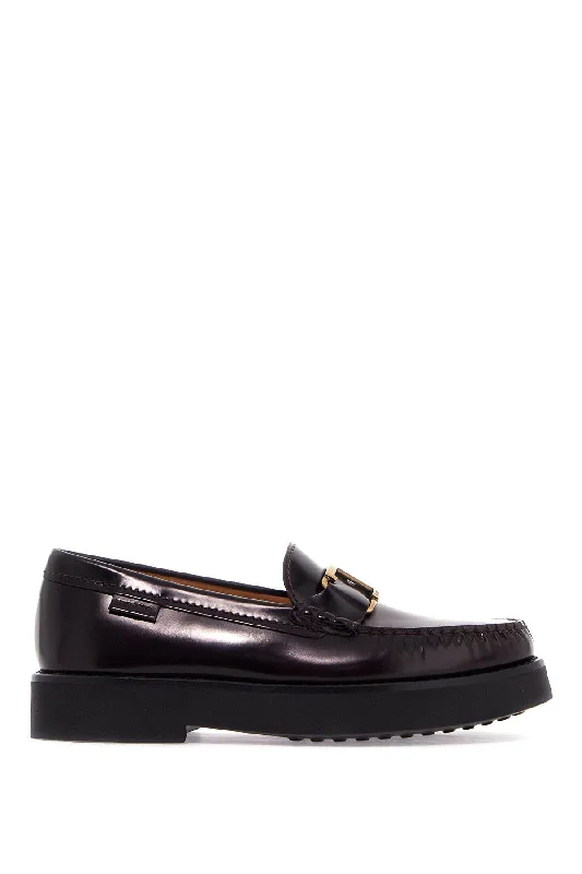TOD'S t timeless leather loafers Quilted Shoe Design  