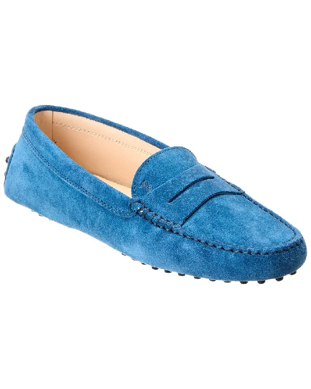 TOD’s Gommini Suede Loafer Hip - Hop Sneaker Style  