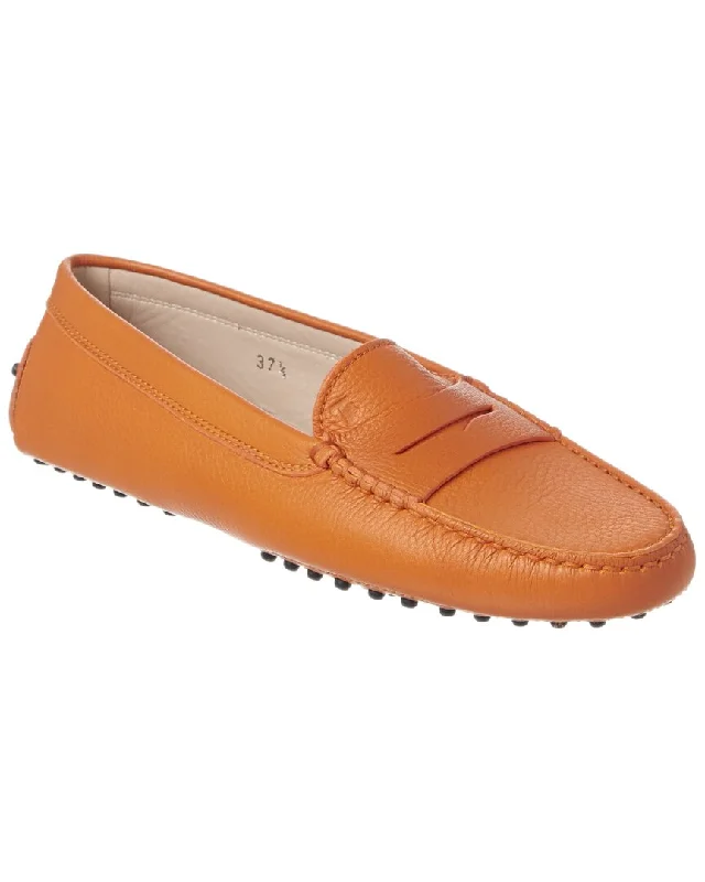 TOD’s Gommino Leather Driving Loafer Retro Plimsoll Style  