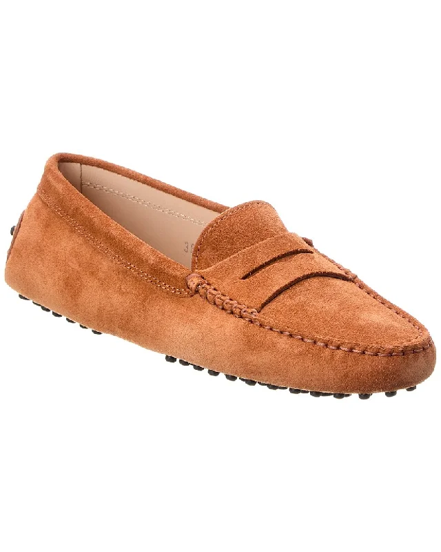 TOD’s Gommino Suede Loafer Neon - Accent Sneaker Look  