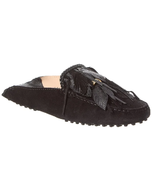 TOD’s Suede Loafer Comfortable Derby Style  
