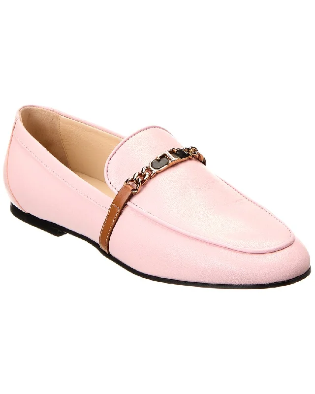 Tod's Cuoio Leather Loafer Paisley Print Shoe Design  