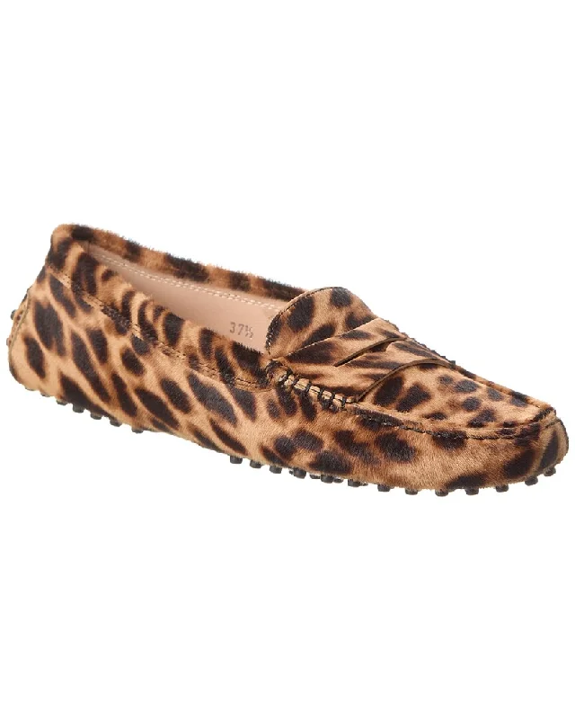 TODs Haircalf Loafer Art Deco - Inspired Shoe Look  