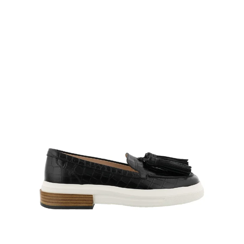 Tod's Maxi Sole Loafers Distressed Leather Shoe Style  