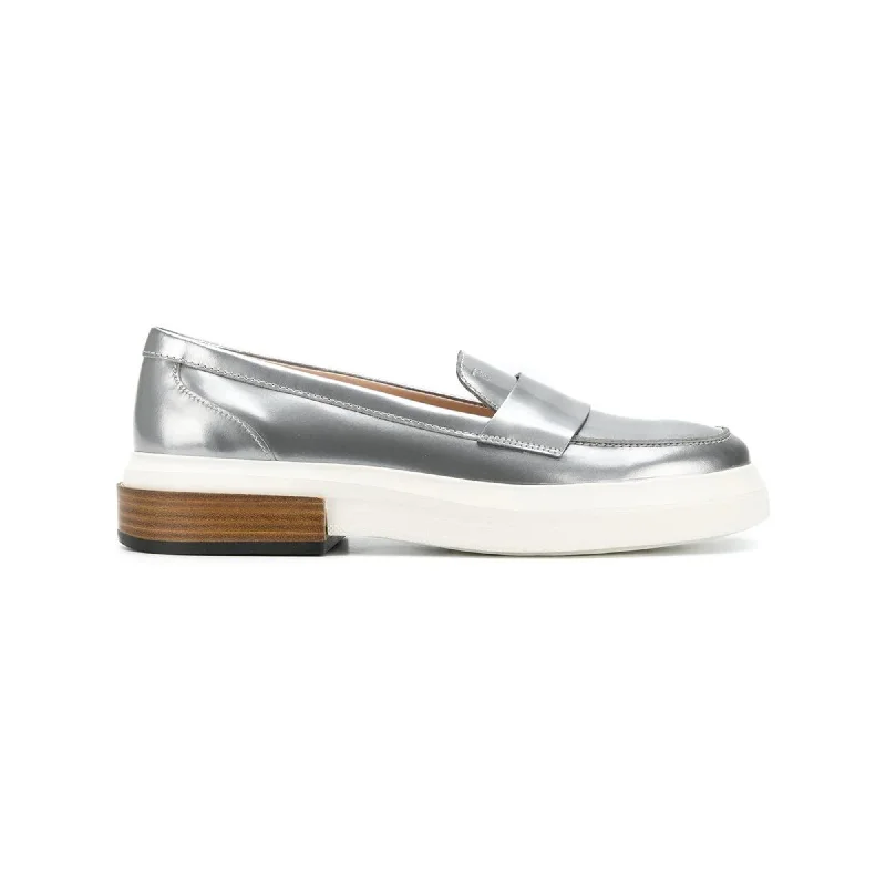 Tod's Platform Penny Loafers Buckle -