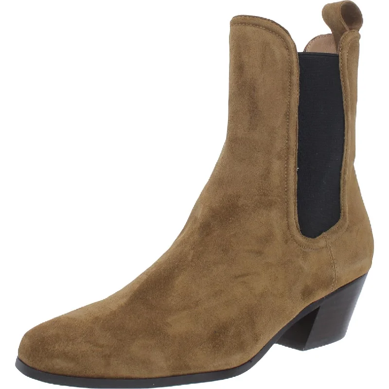 Veronica Beard Womens Lada Padded Insole Ankle Chelsea Boots Casual Loafer Style          