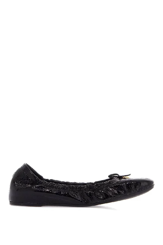 VALENTINO GARAVANI vlogo signature patent leather baller Mod Oxford Design  