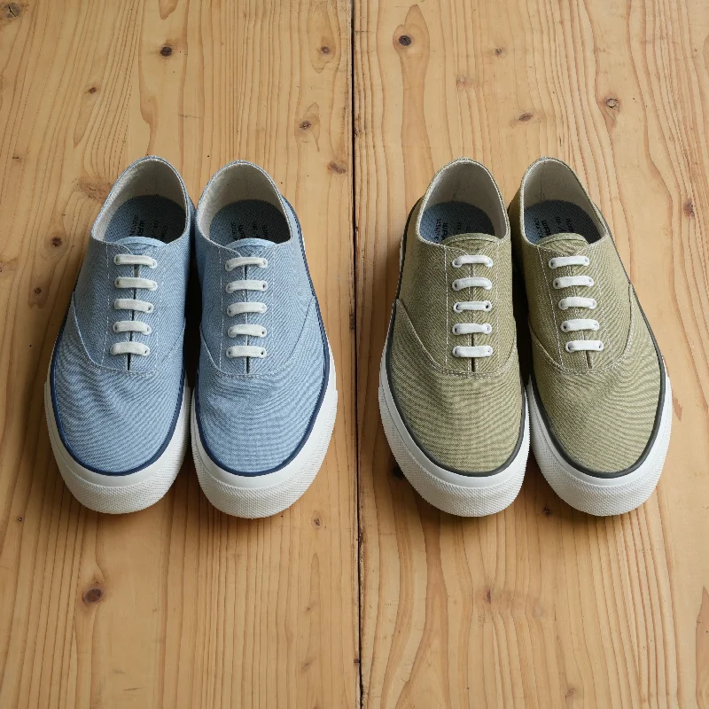 WAKOUWA LOW-TOP WHITE SOLE SEASON COLOR Distressed Leather Shoe Style  
