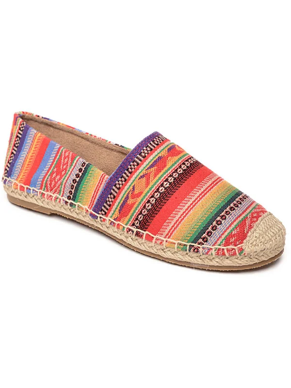 Womens Canvas Slip On Fashion Loafers Glow - in - the - Dark Shoe Design  