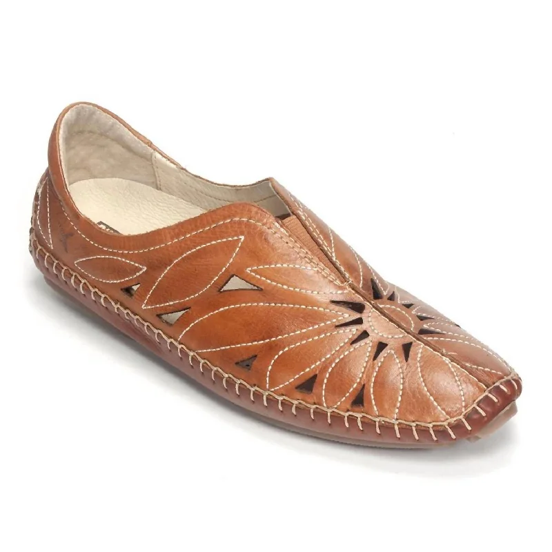 Women's Jerez Loafer In Brandy Single - Buckle Monk Look  