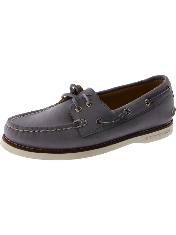 Womens Lace-Up Slip On Loafers Monochromatic Shoe Look  