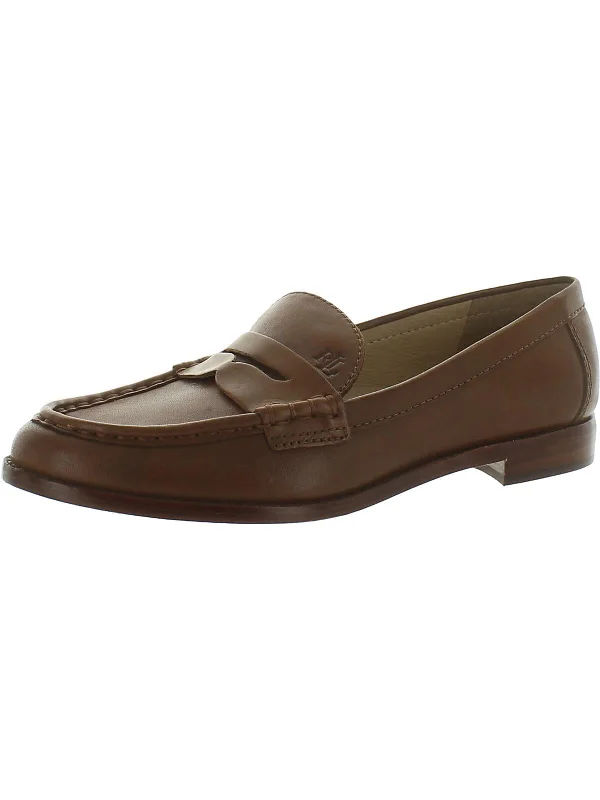 Womens Leather Slip-On Loafers Hemp - Material Shoe Style  