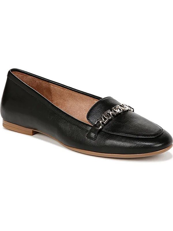 Womens Slip On Flat Loafers Business Monk Strap Style  