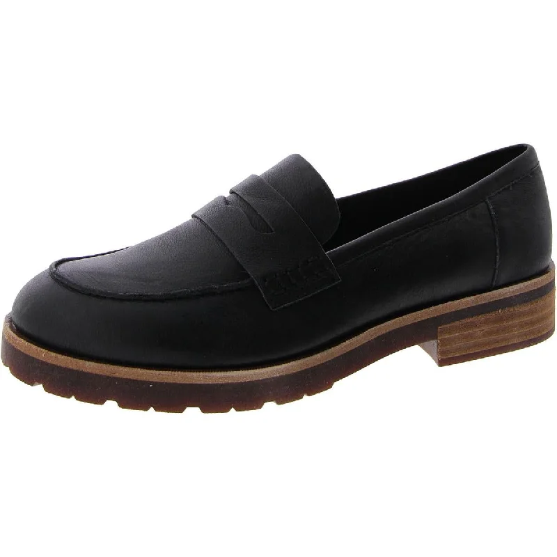 Womens Slip On Flat Loafers Upcycled Shoe Look  