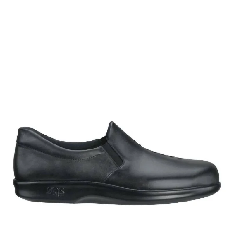 Women's Viva Loafer In Black Embroidered Cowboy Boot Design  