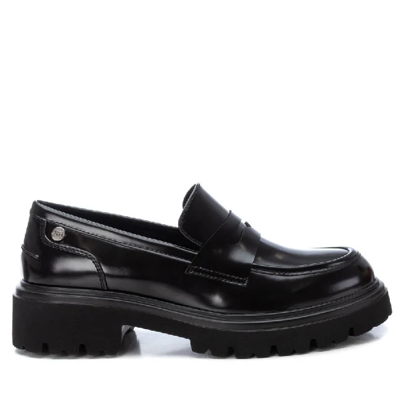 Xti Womens moccasins Lightweight Tennis Sneaker Look  