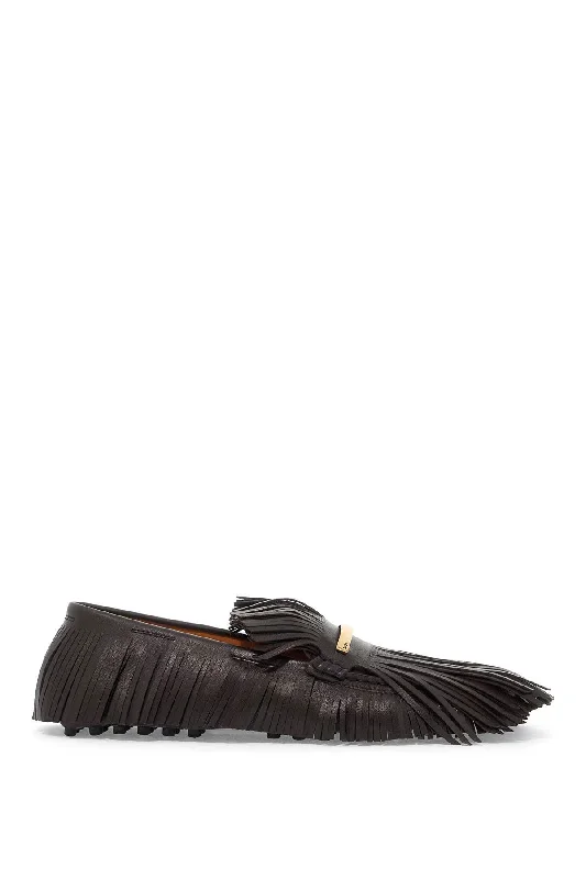 TOD'S yorky loaf Metallic Trim Shoe Design  
