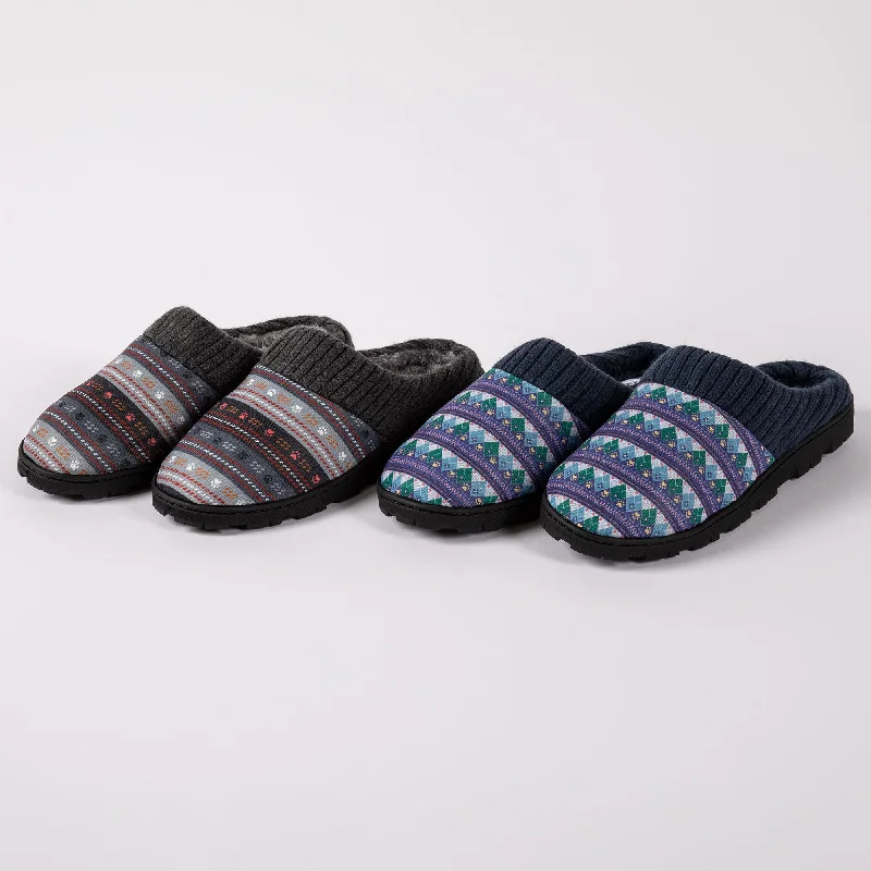 Nordic Paw Print Scuff Slippers Retro Basketball Sneaker Design  