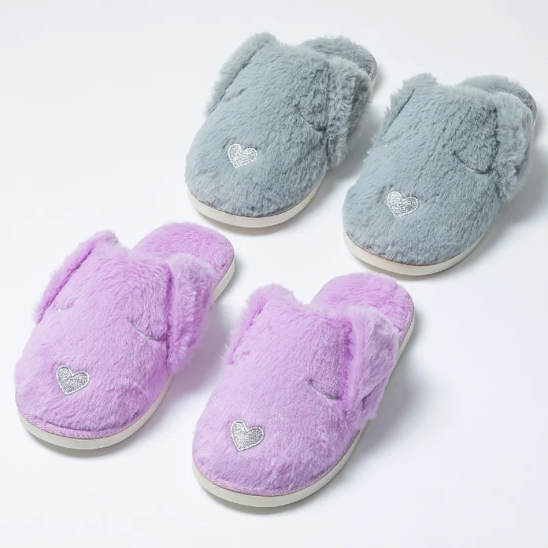 Floppy Ear Dog Fuzzy Slippers Vintage Oxford Appeal 