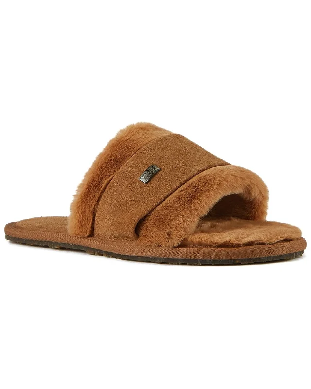 Australia Luxe Collective Muchas Suede Slipper British Gentleman Oxford Style  