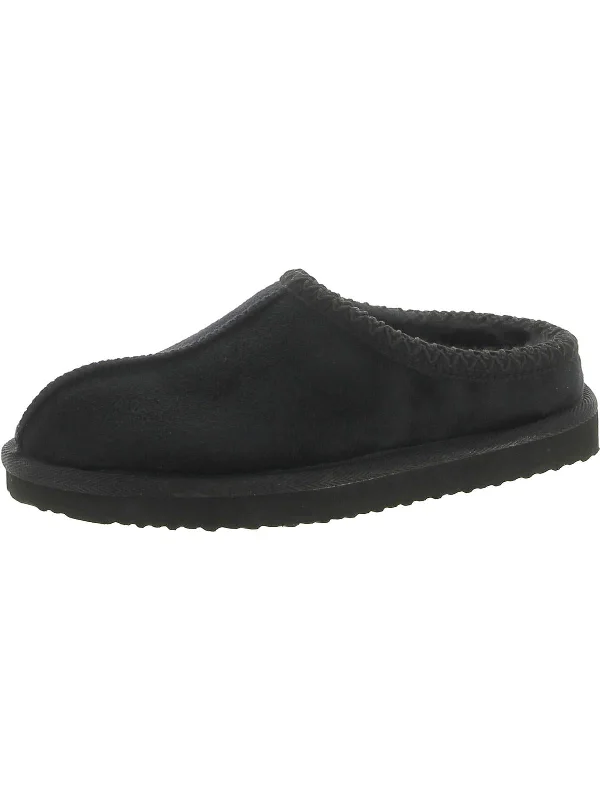 BRUIN Womens Faux Fur Slip On Mules Quick - Dry Hiking Shoe Style   