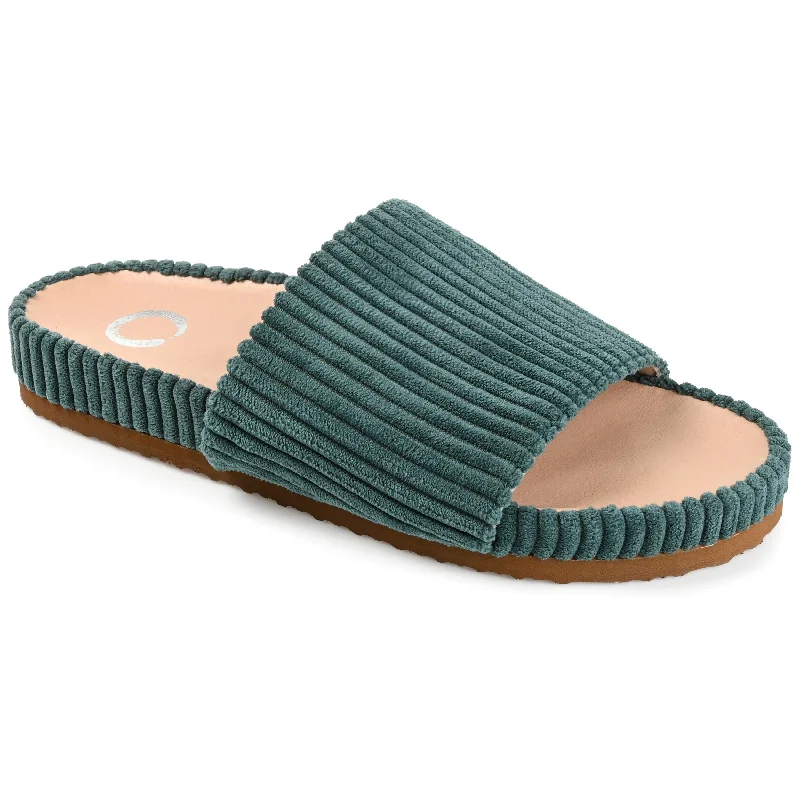 Journee Collection Women's Tru Comfort Foam Aveline Slipper Chunky Platform Sneaker Style  