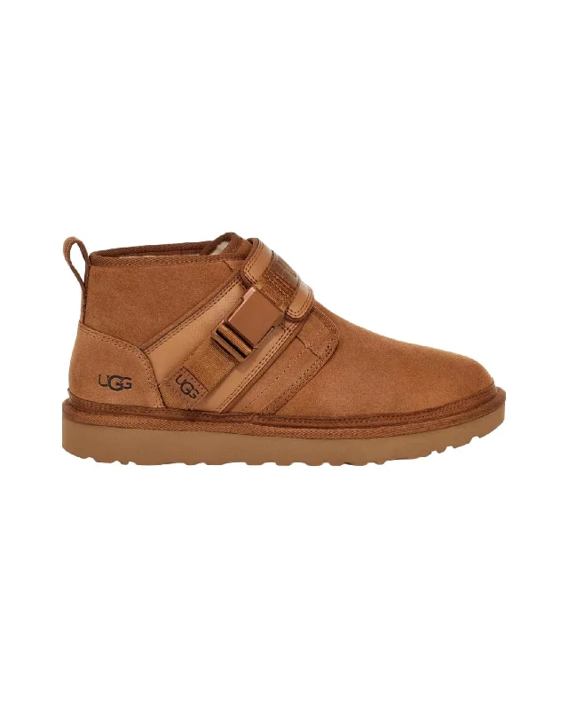 Men's Neumel Snapback Shoes In Chestnut Smart - Shoe Functionality Style  