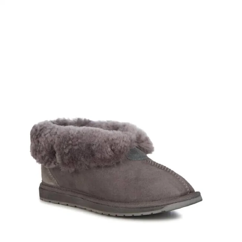 Platinum Albany In Charcoal Desert Boot Utility Style  