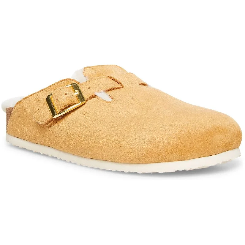 Prance-F  Womens Faux Fur/Suede Slide On Slip-On Shoes Mod Oxford Design  