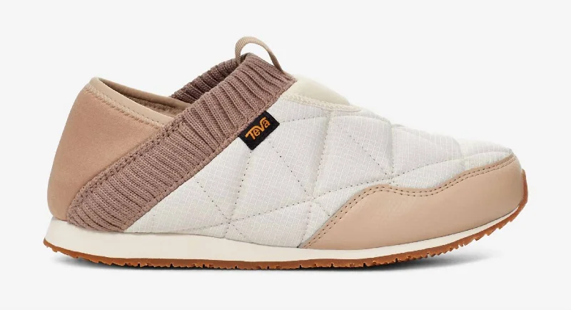 Women's Re-Ember Moccasin In Neutral Multi Striped Shoe Style  