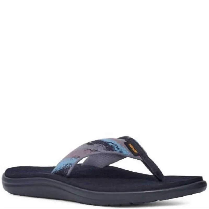 Women's Voya Flip Flop In Total Eclipse Quick - Dry Hiking Shoe Style   