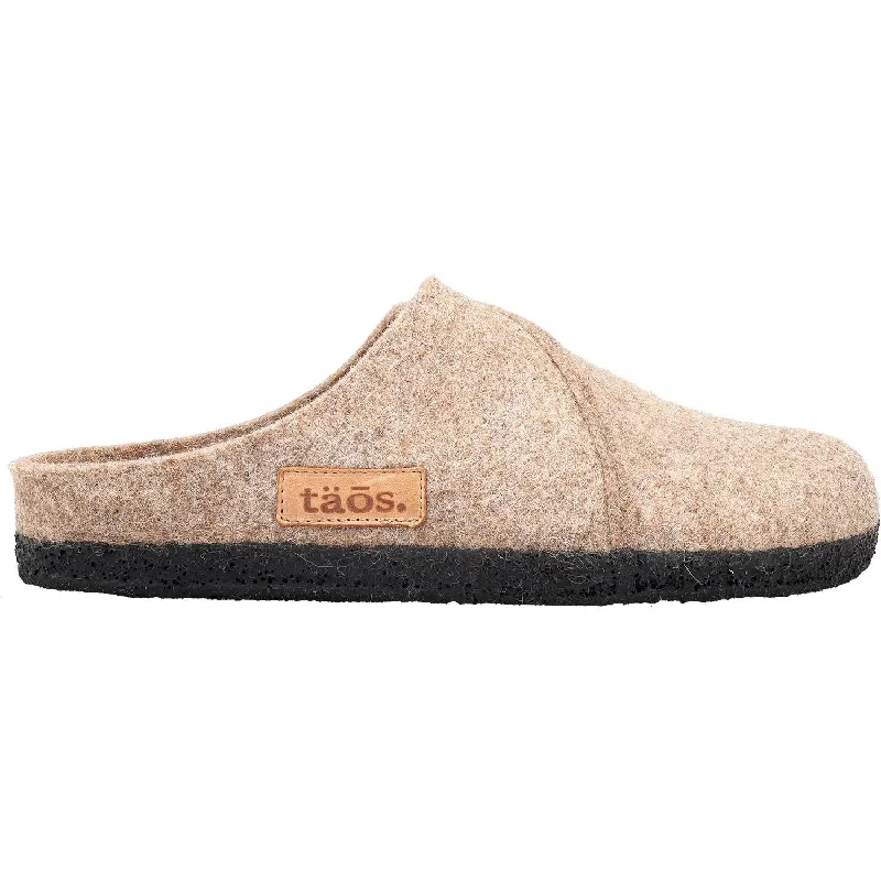 Women's Wooled Class Slipper In Warm Sand Performance Running Sneaker Look  