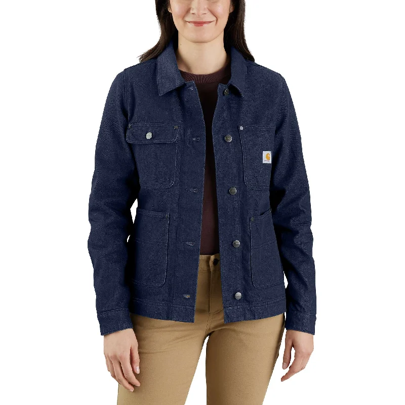 Relaxed Fit Denim Chore Coat