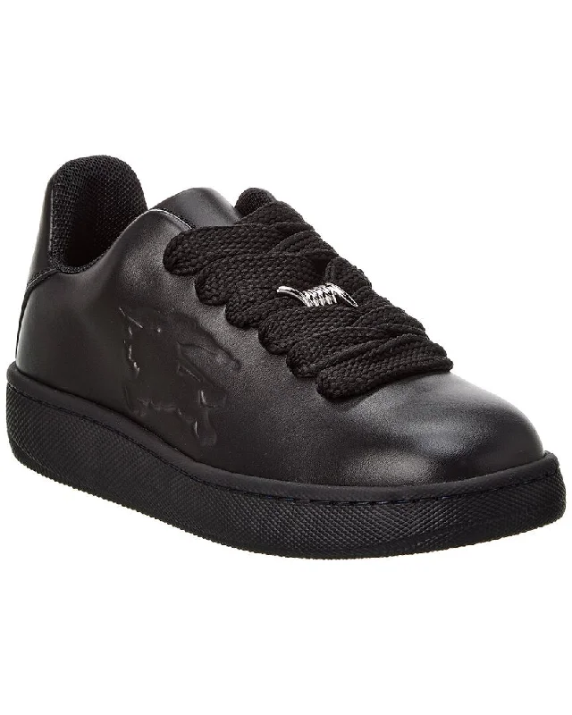 Burberry Bubble Leather Sneaker Minimalist Sneaker Style  
