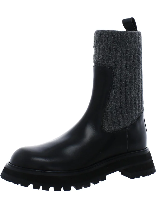 Clarence Womens Mid-Calf Boots Desert Boot Utility Style  