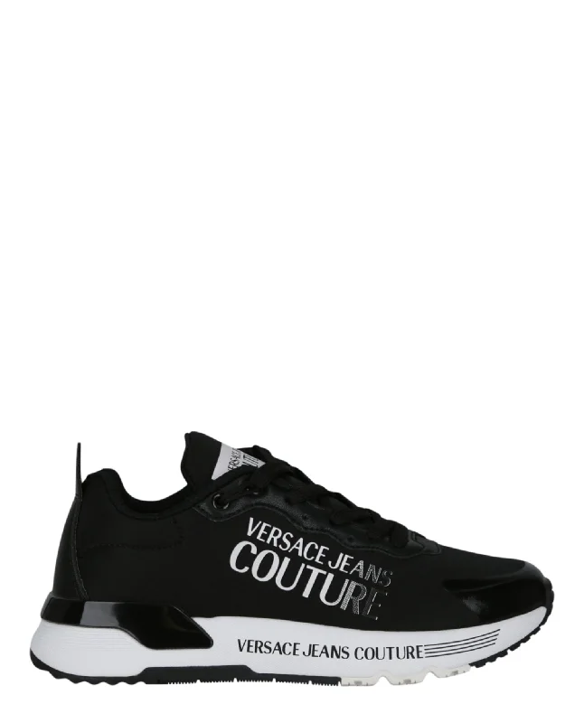 Dynamic Logo Sneakers Retro Plimsoll Style  