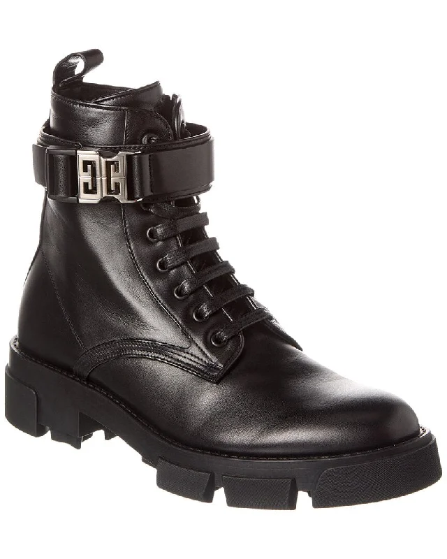 Givenchy Terra Leather Boot Wingtip Oxford Design 