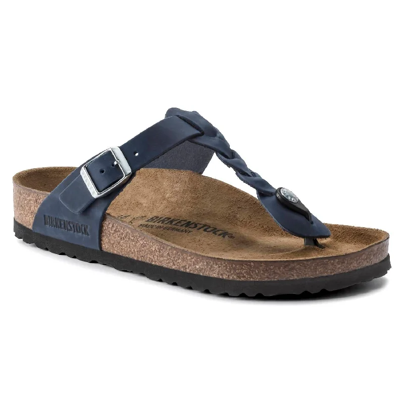 Gizeh Braid Sandal In Navy Hip - Hop Sneaker Style  