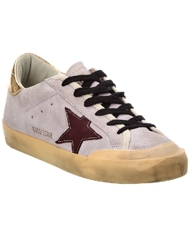 Golden Goose Superstar Suede Sneaker Tailored Oxford Style 