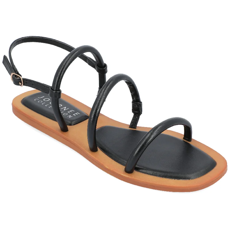 Journee Collection Women's Tru Comfort Foam Karrio Sandals Mod Oxford Design  