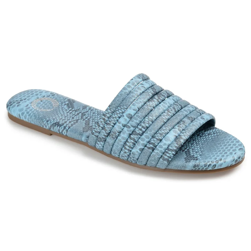 Journee Collection Women's Tru Comfort Foam Marisol Slide Vintage Oxford Appeal 