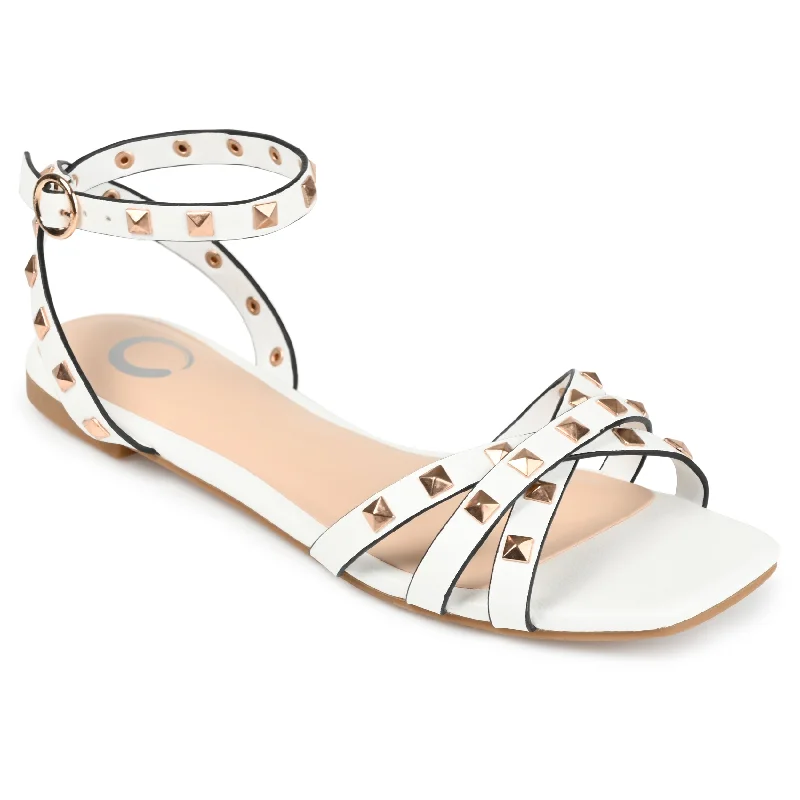 Journee Collection Women's Tru Comfort Foam Zendaya Sandal Hemp - Material Shoe Style  