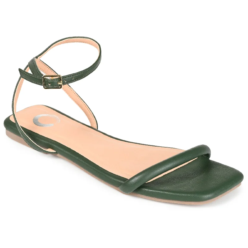 Journee Collection Women's Veena Sandal Casual Loafer Style          