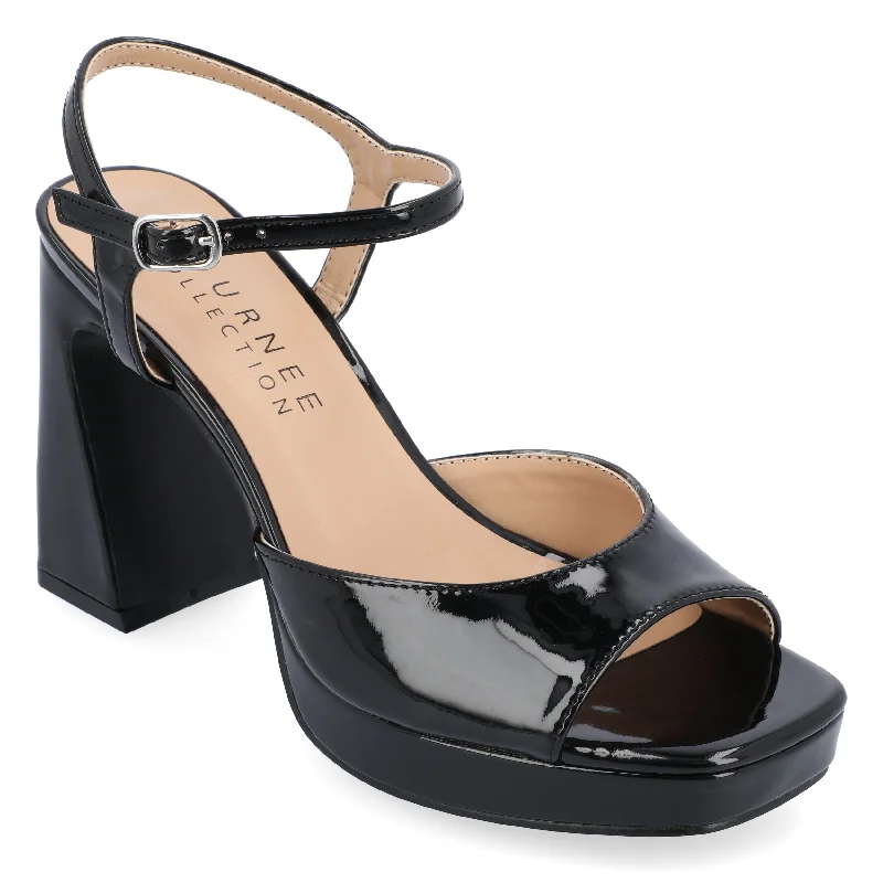 Journee Collection Women's Ziarre Sandals Aesthetic  
