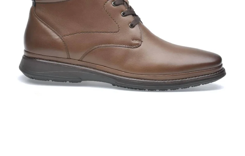 Lambskin Leather Boots 2907 Baruc In Barista Brown Patchwork Shoe Aesthetic  